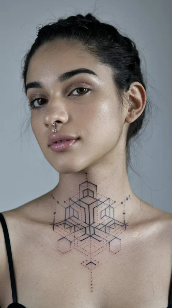 11 Tattoo Ideas for the Neck to Make a Bold Statement 8 11 Tattoo Ideas for the Neck to Make a Bold Statement