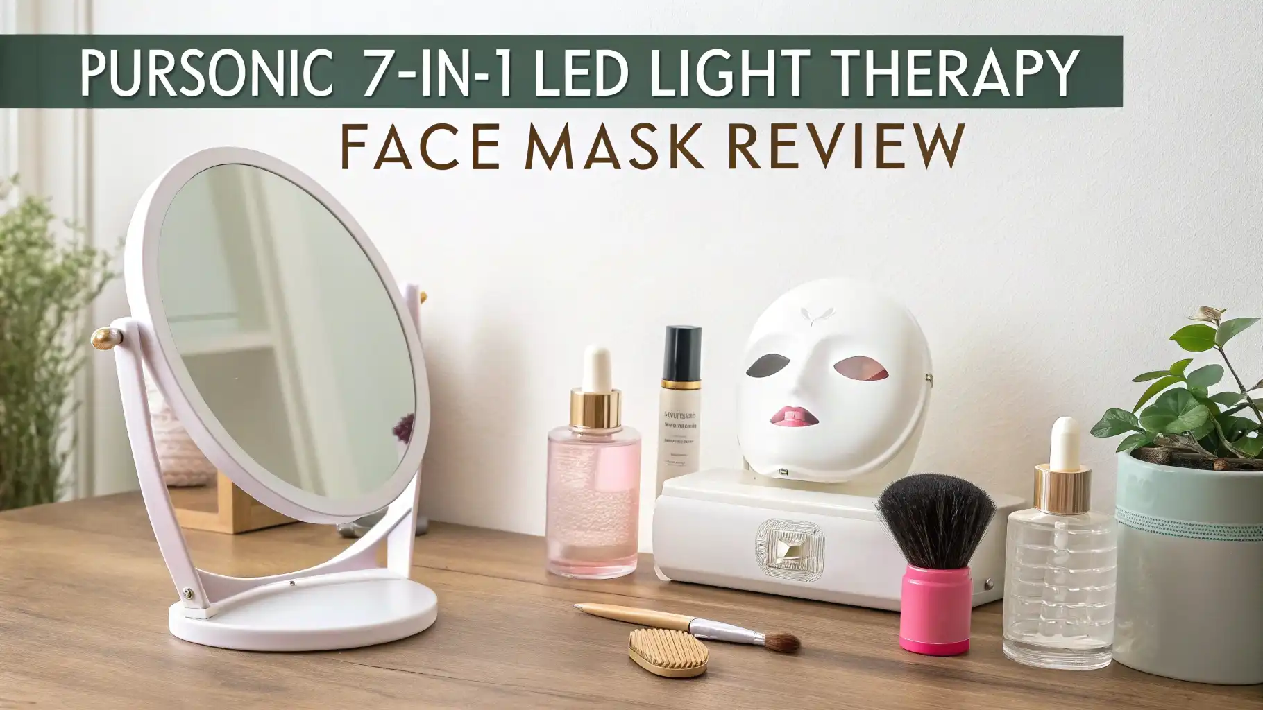 You are currently viewing Pursonic 7-in-1 LED Light Therapy Face Mask Review 2026