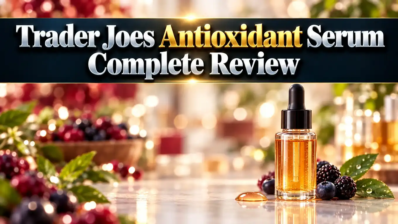 You are currently viewing Trader Joes Antioxidant Serum Complete Review 2026: Worth It?